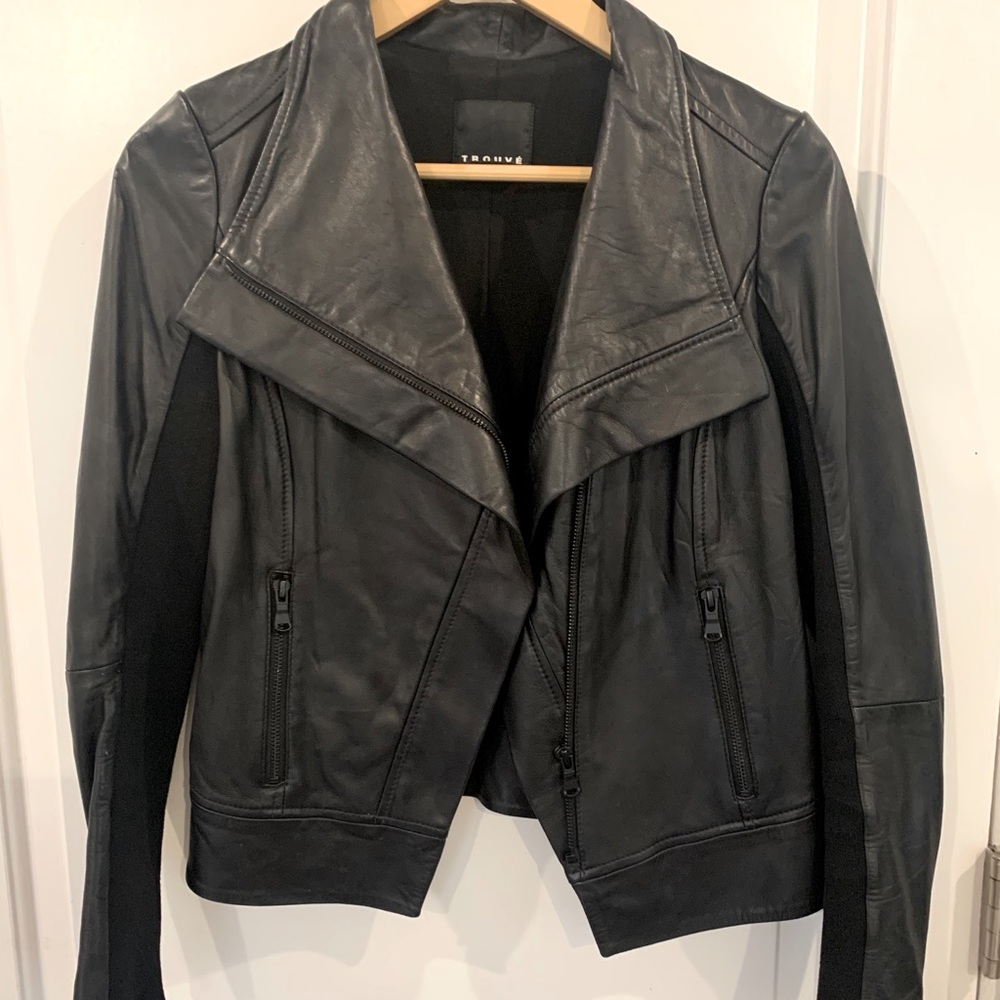 Trouve genuine leather jacket